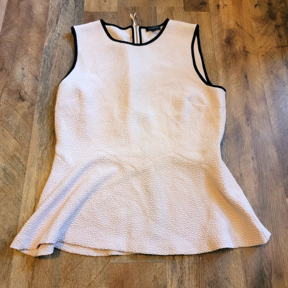 The Limited Pale Pink Peplum Top